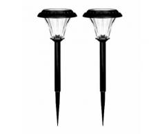 Duracell LED Solar Gartenlampe 2er Pack »GL001BP2DU 15 Lumen«