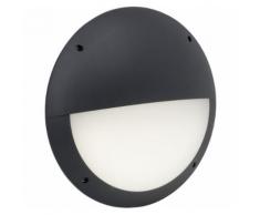 Brilliant Leuchten Ballina LED Außenwandleuchte mit Bewegungsmelder anthrazit IP65