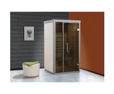 Weka Infrarotkabine »Bianco«, 113/101/206 cm, 50 mm, weiß