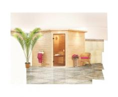 KARIBU Massivholzsauna »Lena«, 231/231/198 cm, ohne Ofen