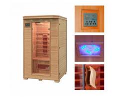 HOME DELUXE Infrarotkabine »Redsun M«, 120/105/190 cm, 40 mm, für bis zu 2 Personen