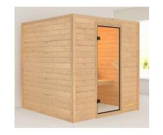 KARIBU Massivholzsauna »Nora«, 196/196/198 cm, ohne Ofen