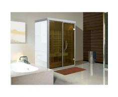 Weka Infrarotkabine »Bianco«, 148,5/101/206 cm, 50 mm, weiß