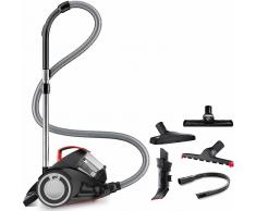 Dirt Devil Staubsauger DD3224, CP24-BLACK, beutellos, A, black matt