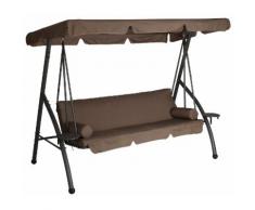 Hollywoodschaukel »Triumph«, 3-Sitzer, taupe