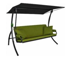 ANGERER FREIZEITMÖBEL Hollywoodschaukel »Elegance Joy«, 3-Sitzer, grün