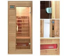 Home Deluxe Infrarotkabine »Redsun S«, 90/90/190 cm, 40 mm, für bis zu 1 Personen
