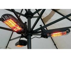 Lucciola 1200 Watt Infrarot Heizstrahler mit Wandhalterung IP65
