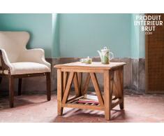 Quadratischer Couchtisch Cadynam Landhausstil