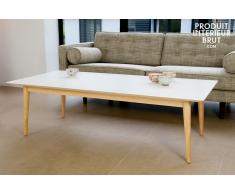 Rechteckiger Couchtisch Fjord skandinavisches Design