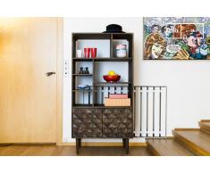 Bücherregal aus Holz Balkis skandinavisches Design