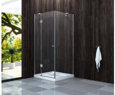 Alphabad Duschkabine GENERA 90 x 90 x 190 cm ohne Duschtasse