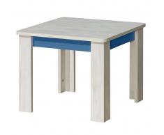 Steiner Shopping Moebel (DO) Kindertisch Justus 02, Farbe: Kiefer Blau - Abmessungen: 56 x 65 x 65 cm (H x B