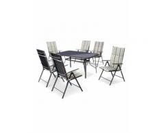Gartenmöbel Set Porto 13tlg. in grau von bonprix