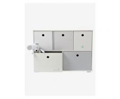 Sideboard für Kinderzimmer weiß/grau von vertbaudet