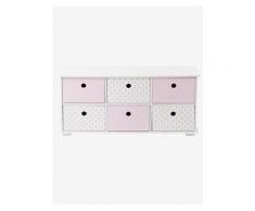 Sideboard für Kinderzimmer weiß/rosa von vertbaudet