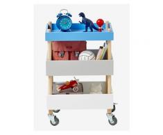 Rollregal für Kinderzimmer natur/mehrfarbig von vertbaudet