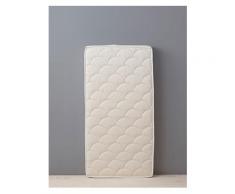 Baby-Matratze aus Soja-Schaumstoff wollweiß Größe 60X120 von vertbaudet