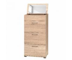 Schminkkommode CS Plus - Eiche Dekor