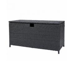 Auflagenbox Paradise Lounge - Polyrattan - Anthrazit
