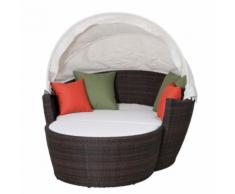 Sonneninsel Hawaii I - Aluminium/Gardino®-Geflecht - Maron