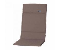Auflage für Hochlehner Panama II - Webstoff - Taupe