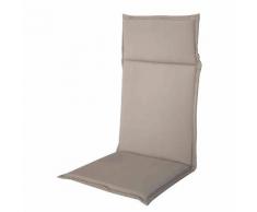 Auflage für Hochlehner Esdo - Webstoff - Taupe