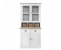 Buffetschrank Elyria I - Paulownia teilmassiv
