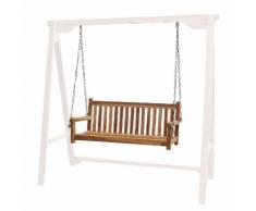 Hollywoodschaukel Virginia - Teak massiv