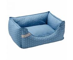 Hunter Hundesofa Niblum blau/weiß, Größe: L