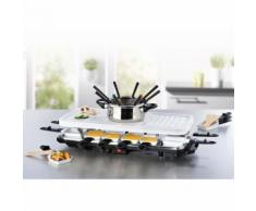 Raclette-Fondue-Grill "Trio" mit keramischer Antihaft-Beschichtung, Modell XJ-6K114C0, DS