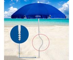 Strandschirm leicht patentierte Sonnenschirm Baumwolle GiraFacile 1...
