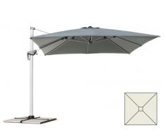 Ampelschirm quadratisch 3x3 Garten Bar Pendelschirm Alu SATURNO