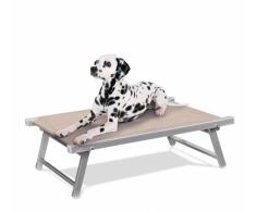 Hundeliege aus Aluminium Hundebett Körbchen für Tiere DOGGY