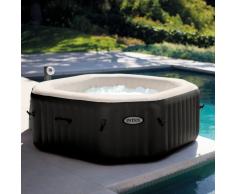 Intex 28456 Whirlpool Jet Bubble Spa Aufblasbarer achteckig Salzwas...