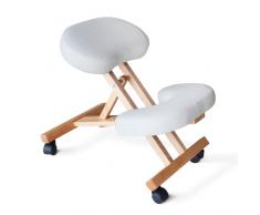 Orthopädischer Stuhl für Büro Holz ergonomisch bequem
