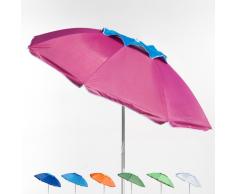 Strandschirm Sonnenschirm licht alu windsicher UV Schutz 180 cm COR...