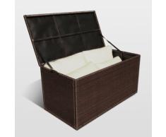Polyrattan Kissenbox outdoor Gartenbox