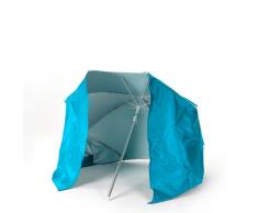 Strandschirm Sonnenschirm tragbar licht alu Zelt UV Schutz 160 cm P...