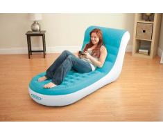 Intex 68880 Splash Lounge aufblasbarer Luftsessel Liege Sitzsack fü...