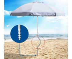 Strandschirm leicht patentierte Aluminium Sonnenschirm mit UV Schut...