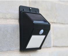 Wandleuchte Außen Garten LED Solarleuchte Solarlampe Bewegungsmelde...