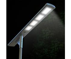 Solar Straßenlaterne Solarleuchte Straßenleuchte 4000 LUMEN PROFESS...