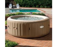 Intex 28404 Whirlpool PureSpa Bubble Spa Aufblasbarer rundes Becken...