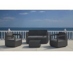 Polyrattan Gartensitzgruppe Lounge Gartenmöbel outdoor bar VENUS