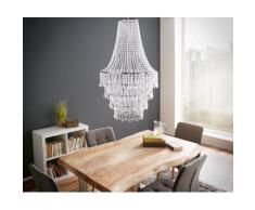 DELIFE Kronleuchter Royal Deluxe 60 cm Transparent, Hängeleuchten