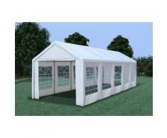 Partyzelt Pavillon 3x9m Classic Pro PE wasserdicht weiß