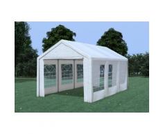 Partyzelt Pavillon 3x6m Classic Pro PE wasserdicht weiß