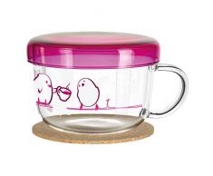 Ritzenhoff 3290006 My Moment Teeglas, 10 x 10 x 7,5 cm, mehrfarbig