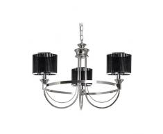 Spot-Light Kronleuchter Anina Deckenleuchte, 3-flammig, chrom / schwarz SP-5118328